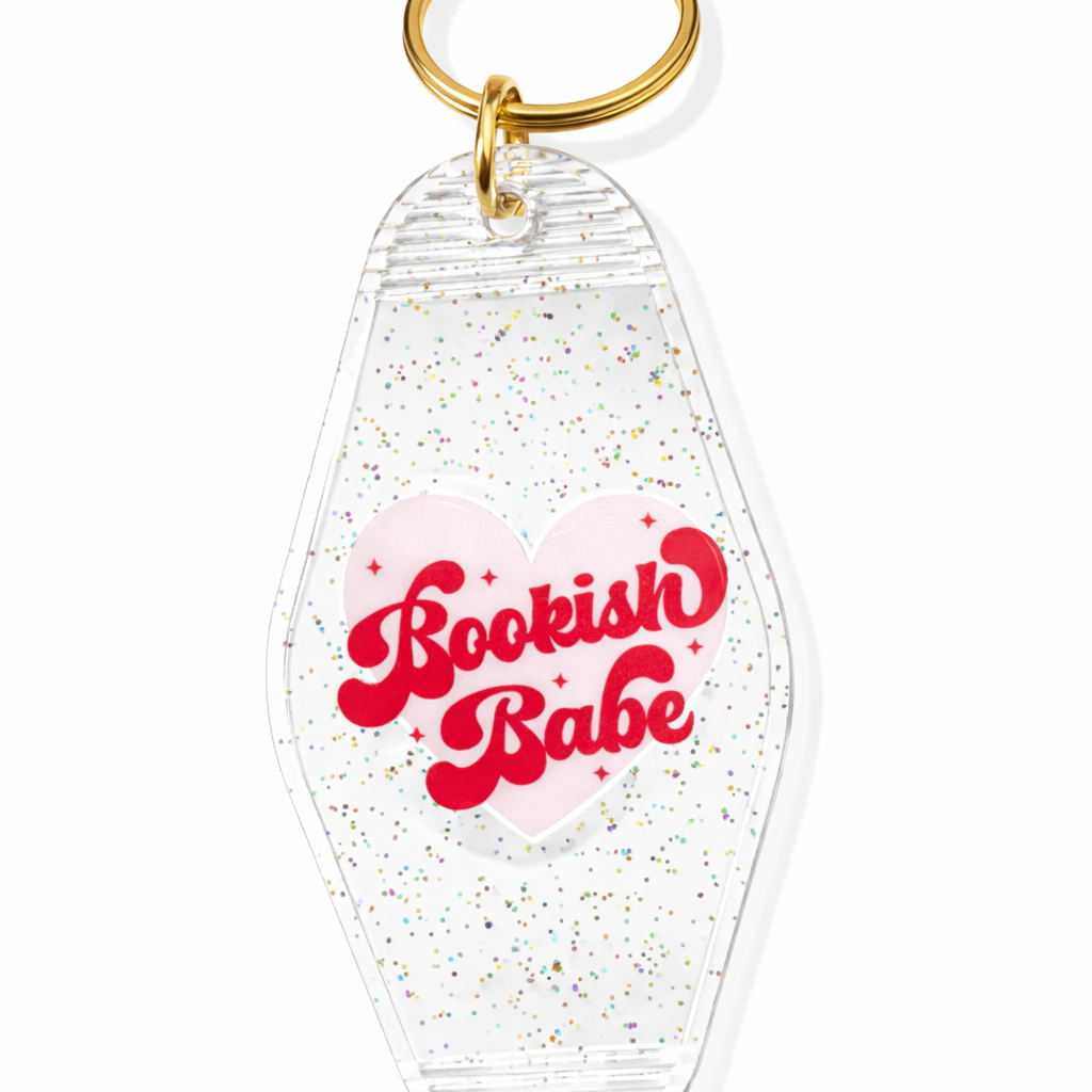 Bookish Babe Key Chain