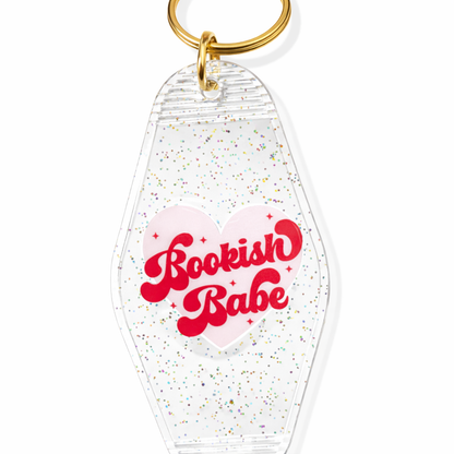 Bookish Babe Key Chain