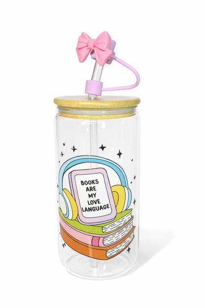 Books Are My Love Language 16 O.Z Cup