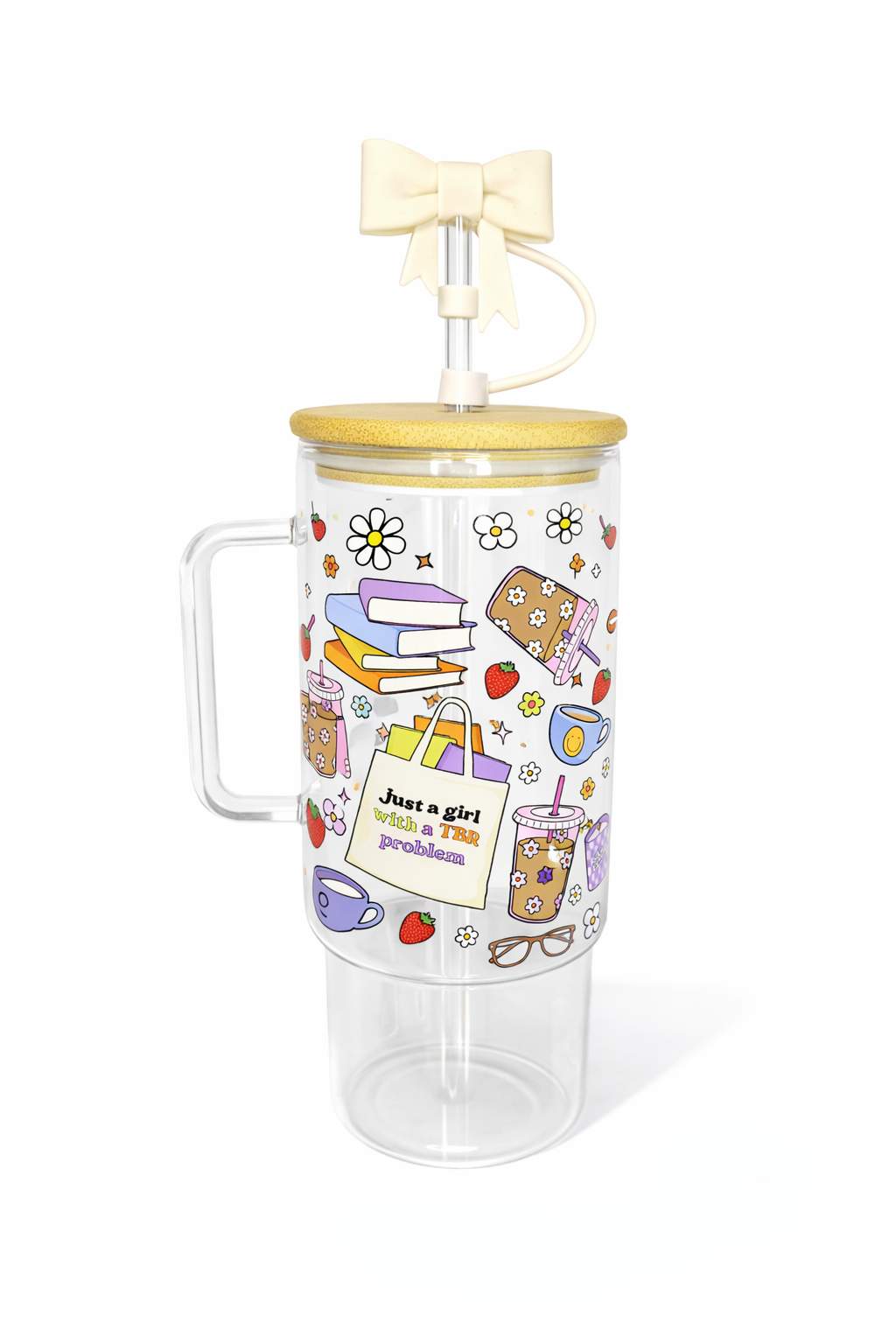 TBR  Problem 40 OZ Glass Tumbler