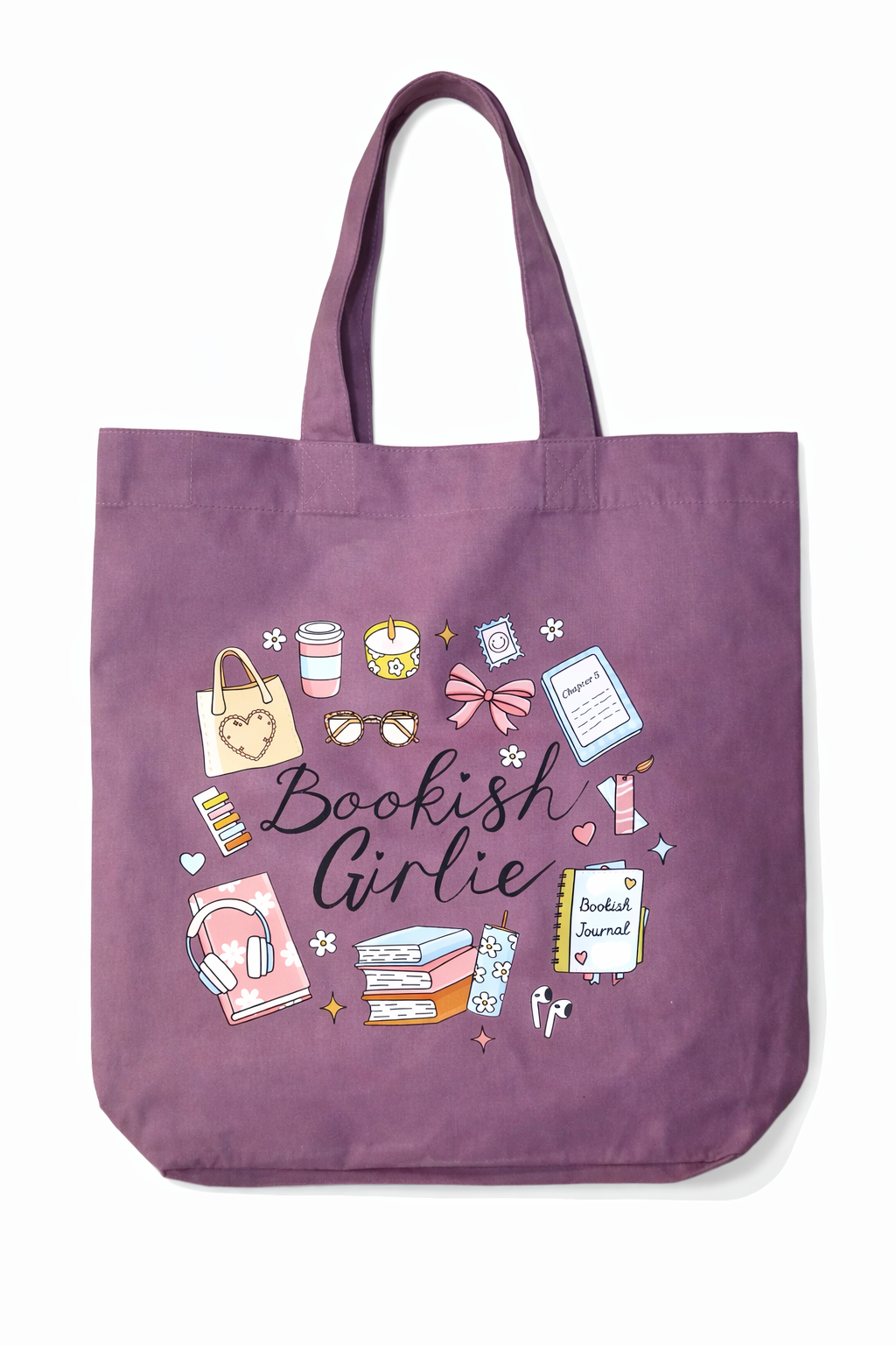 Bookish Girlie Tote Bag