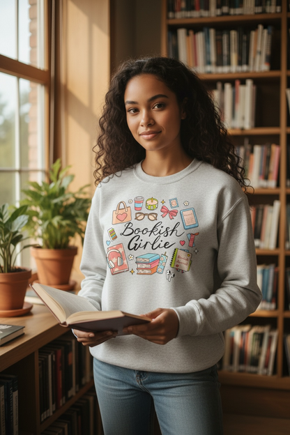 Bookish Girlie Crewneck