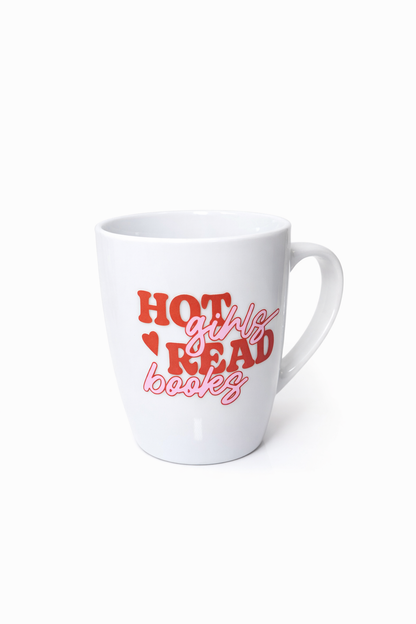 Hot Girls Read Books Mug