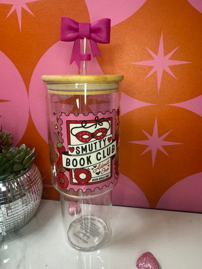 Smutty Book Club Glass 40 OZ Cup