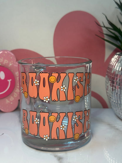 Bookish Glass Coffee Cup