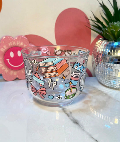 Everything Bookish Glass Coffee Mug