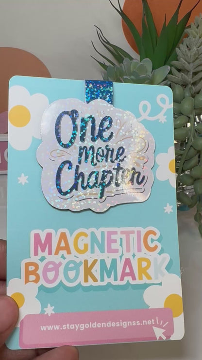 One More Chapter  Magnetic Bookmark