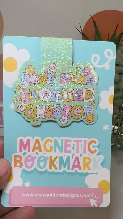 Let's Read Another Chapter Magnetic Bookmark