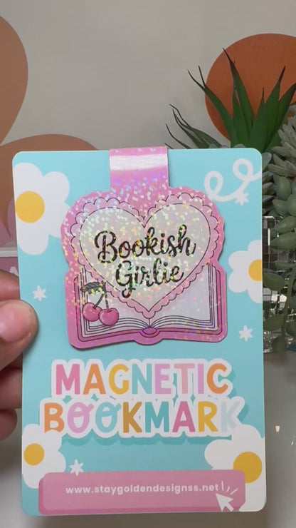 Bookish Girlie Magnetic Bookmark