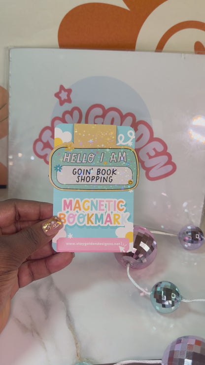 Going Book shopping Magnetic Bookmark