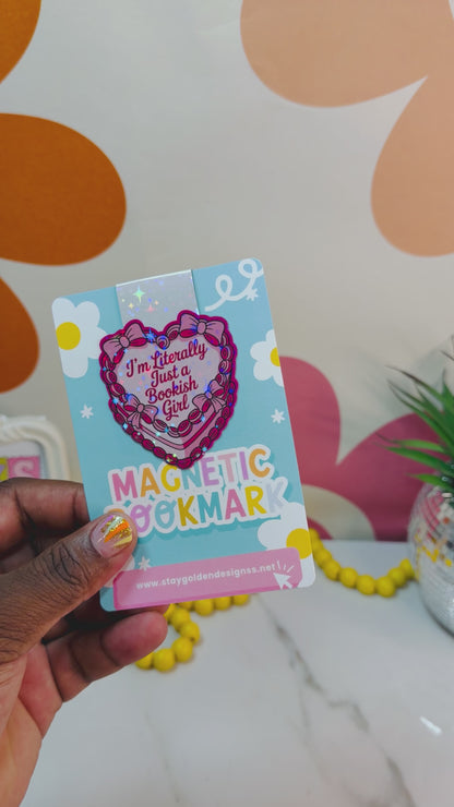 I'm just a Girl Magnetic BookMark
