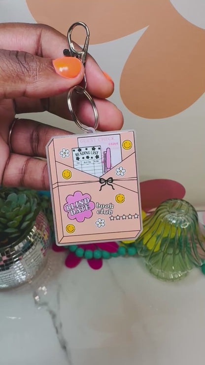 Blind Date Keychain/Charm