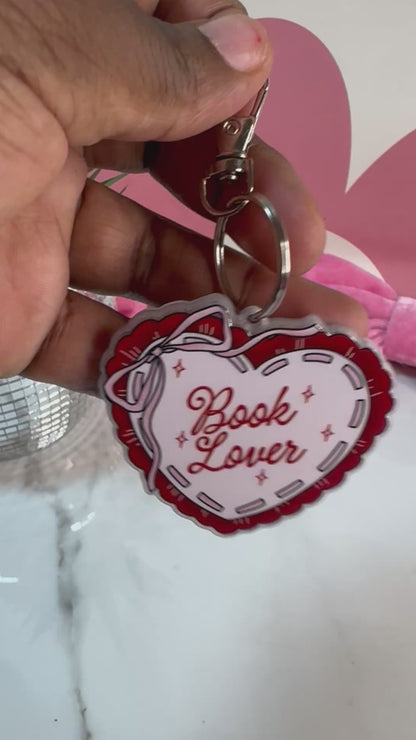 Book Lover KeyChain
