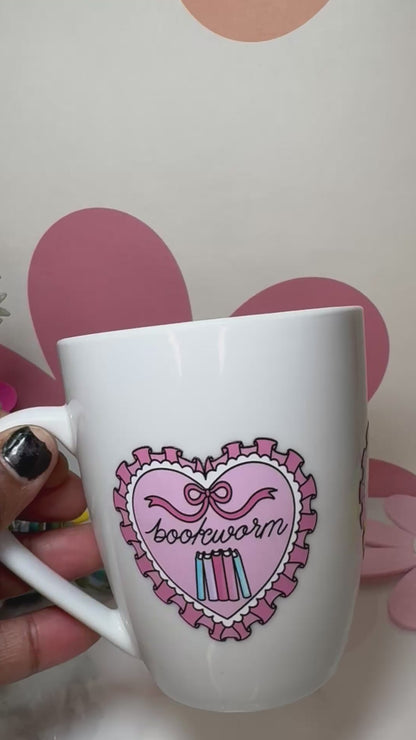 Bookworm mug
